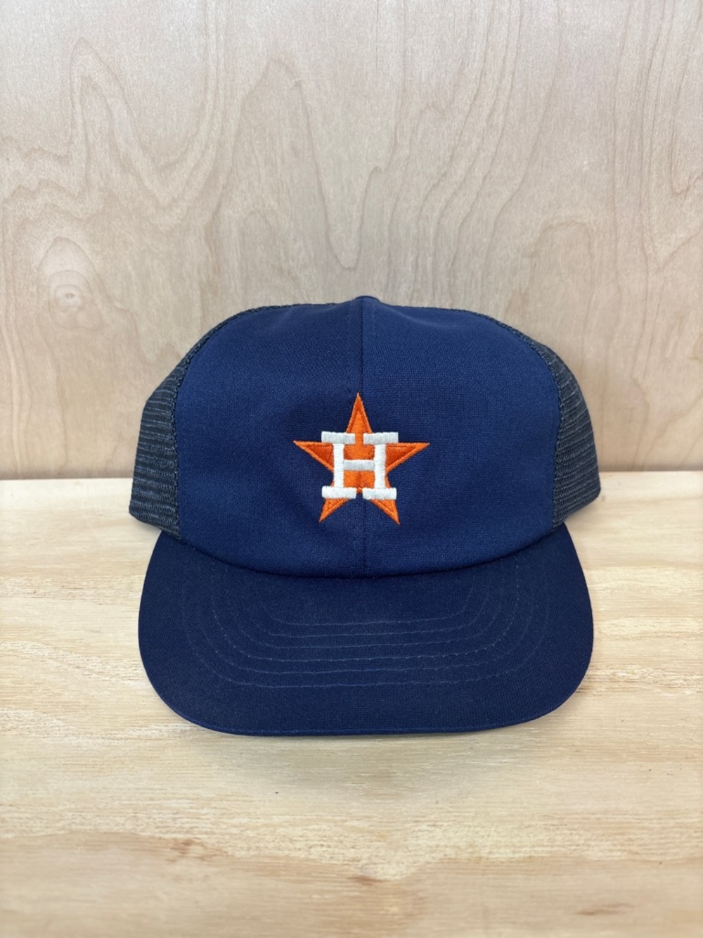 MLB Navy Cap with Red and White Batter Logo